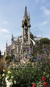 著名的哥特大教堂巴黎圣母院1163图片