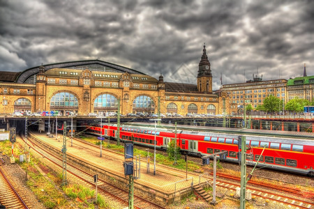 汉堡中央火车站图片