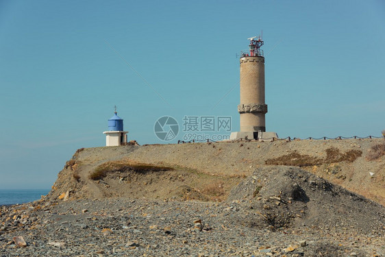 黑海沿岸的灯塔图片