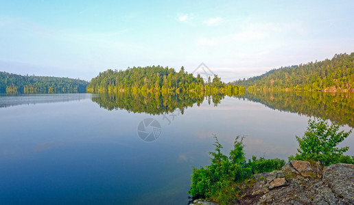 清晨加拿大奎迪科省公园图片