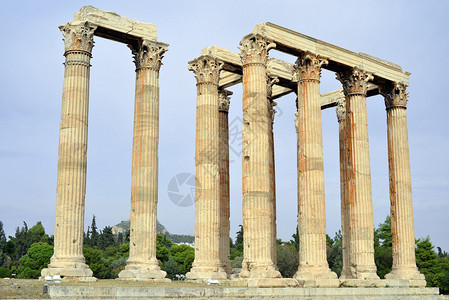 宙斯古庙雅典希腊图片