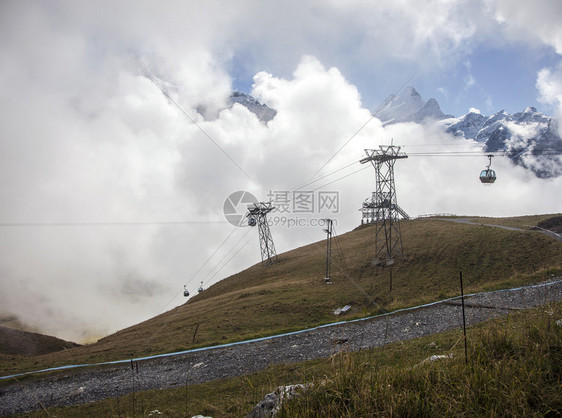 瑞士Grindelwald山图片