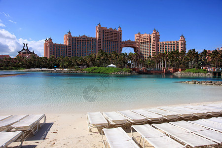 巴哈马天堂岛亚特兰蒂斯酒店的太阳图片