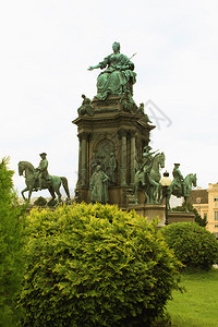 MariaTherisienPlatz和纪念碑图片