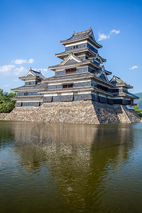 松本城日本首屈一指的历史城堡之一图片