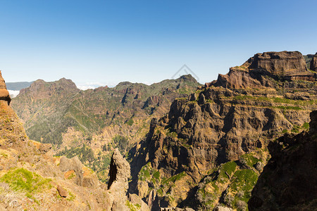 美丽的高山风景葡图片