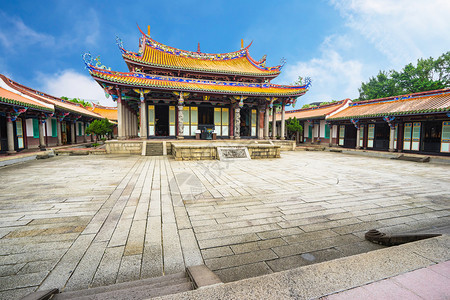北孔庙背景图片