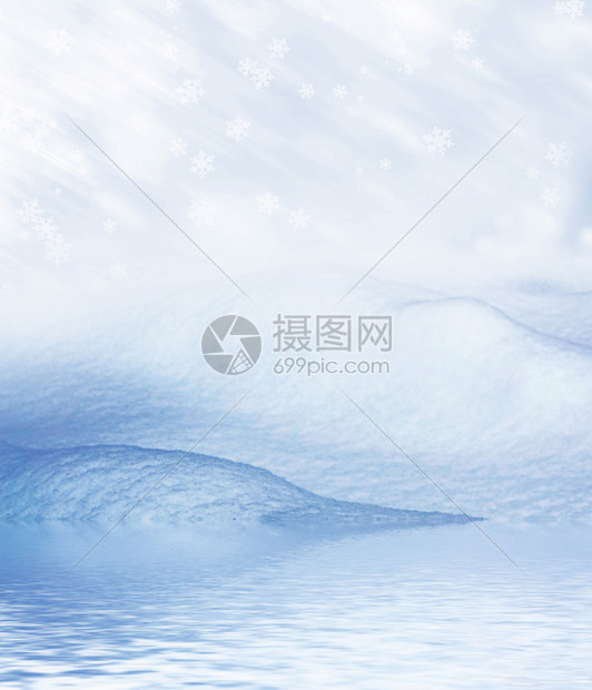 雪的背景冬季景观图片