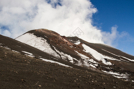 Etna火山爆发的惊人现象图片