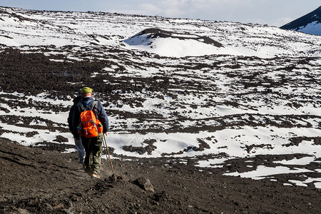 Etna火山爆发的惊人现象图片