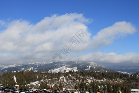冬季喀尔巴阡山脉景观图片