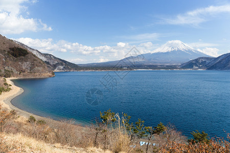 日本富士山的M图片