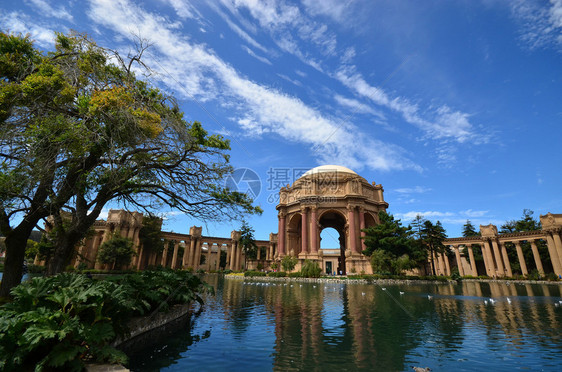 美国旧金山娱乐和公园美术馆圣弗朗图片