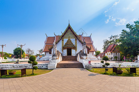 Wathumin是泰国南省一个独特的图片