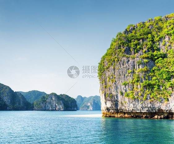 越南海北部湾下龙湾图片