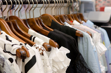 服装店铺背景图片