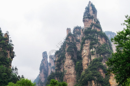 杨家界风景名胜区张家界山水景观图片