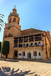 Ronda历史中心西班牙安达卢西亚SantaMariadeLaMa图片