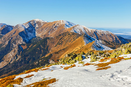 波兰塔特拉高山冬图片