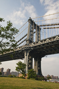纽约曼哈顿大桥图片