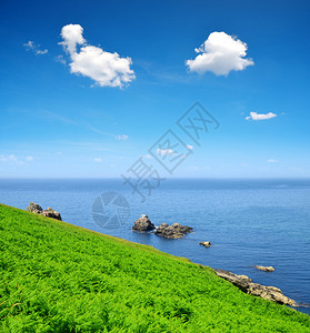 PointeduRaz的大西洋海岸法国北部布列塔尼图片