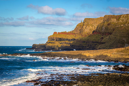 北爱尔兰铜锣湾巨人的美丽景色图片