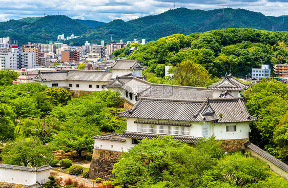 日本关西地区的姬路城遗址图片