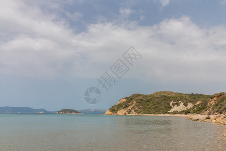 希腊Zakynthos的Gerakas海滩和图片