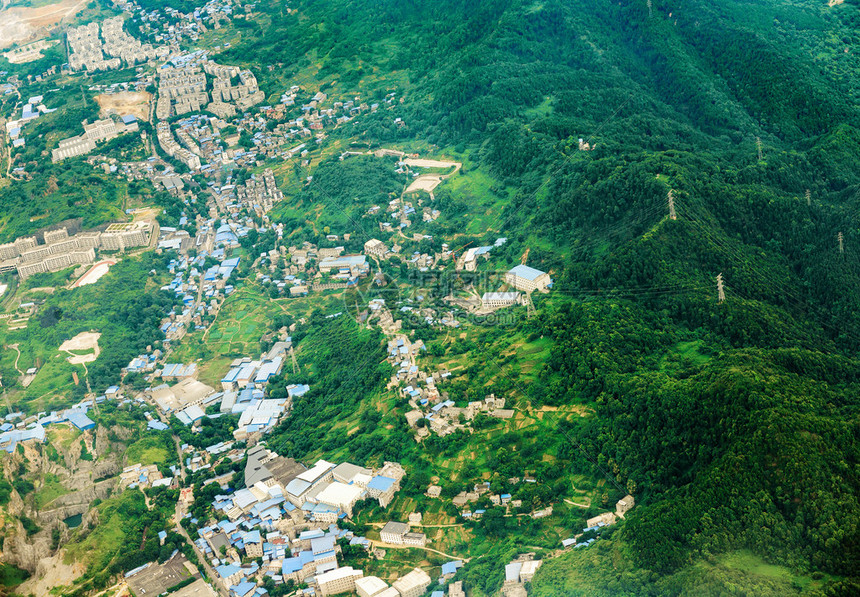 四川山区工业区的建立图片