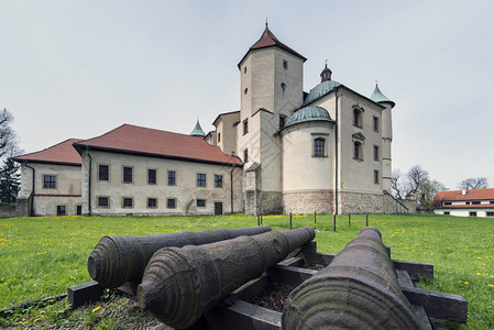 NowyWisnicz城堡城堡是波兰最大的保有巴图片