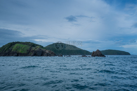 泰国珊瑚岛海景图片