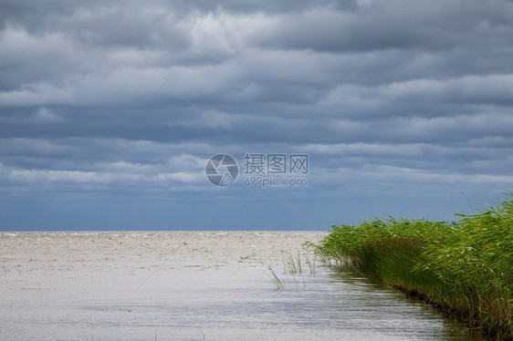 爱沙尼亚Peipus湖沿岸图片