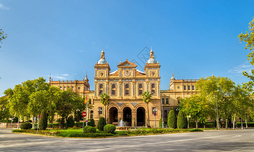 西班牙安达卢西亚的塞维利亚建筑综合建筑群PlazadeEs图片