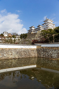 日本姬路城的景色图片