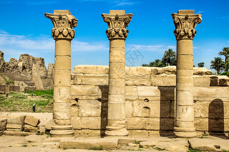 Karnak寺庙综合建筑Egypt古老建筑图片