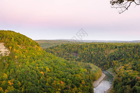 纽约州莱奇沃斯州立公园LetchworthState图片