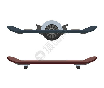 气垫板隔离滚子滑板车平衡自行车自平衡滑板车生态替代运输平面设计自行车和滚轮平衡踢踏板车赛格威背景图片