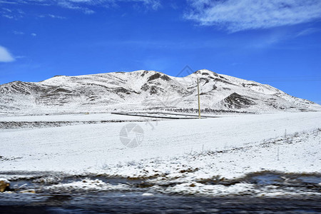 在春季公路旅行中图片