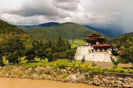 PunakhaDzong寺PungthangDechenPhodrang大幸福宫图片