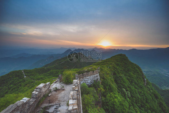 万里长城箭口荒原段图片