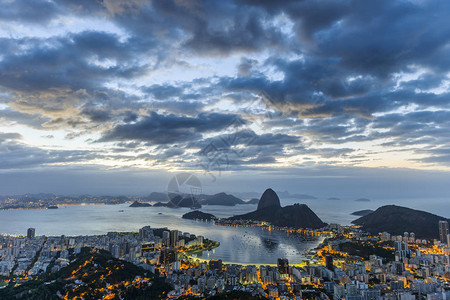 从巴西里约热内卢的LookoutDona图片
