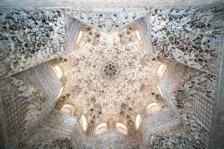 西班牙安达卢西亚州格拉纳达的Alhambra摩图片