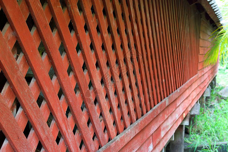 红板木墙背景背景图片