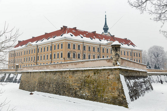 波兰Rzeszow的冬季卢博图片