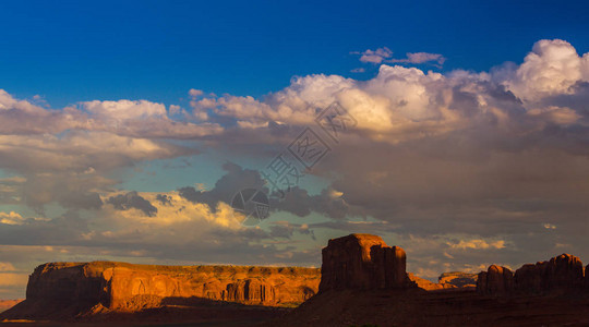 亚利桑那州纪念碑谷的风景图片