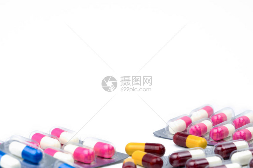 各种抗生素胶囊药丸高清图片下载-正版图片507422539-摄图网
