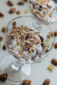 坚果酸奶图片