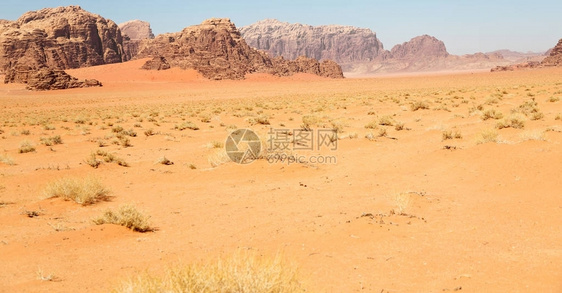 在沃迪兰姆沙漠约尔丹沙图片