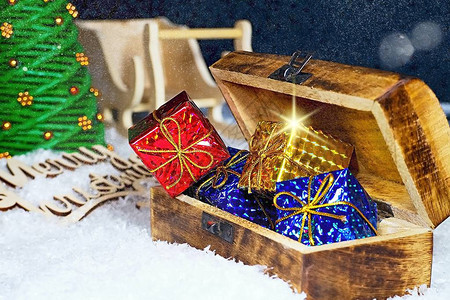 圣诞节的时候圣诞节的传统和习俗体现在一个非凡的节日的装饰中图片