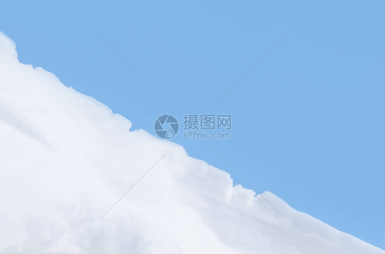 雪白的质感新鲜雪背景图片